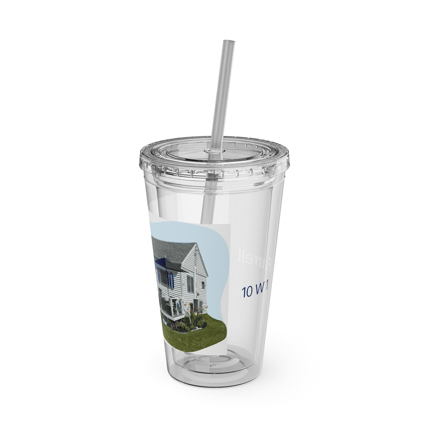 Sunsplash Tumbler with Straw, 16oz